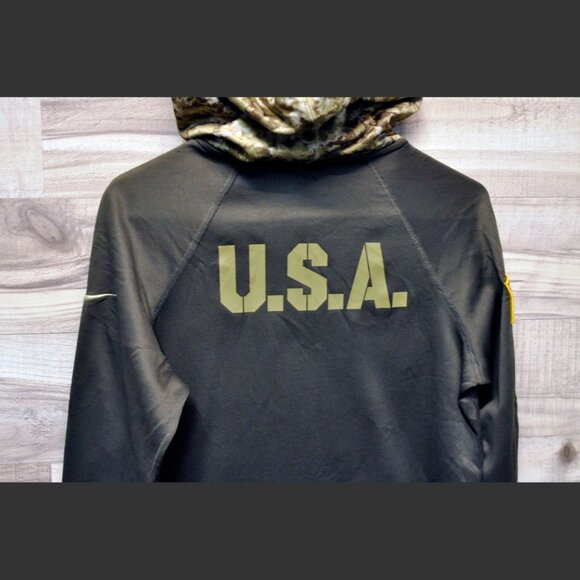 Nike 2017 Salute To Service Hoodie Sweatshirt NFL Kansas City KC Chiefs - Picture 3 of 4